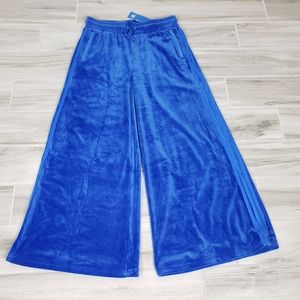 Jeremy Scott x Adidas Originals Velour Track Pants Womens sz XL NWT